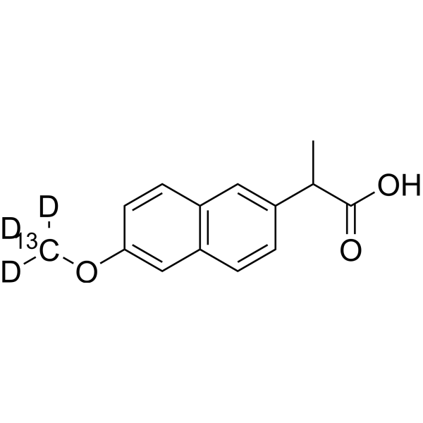 (±)-Naproxen-13C,d3 1261392-52-2